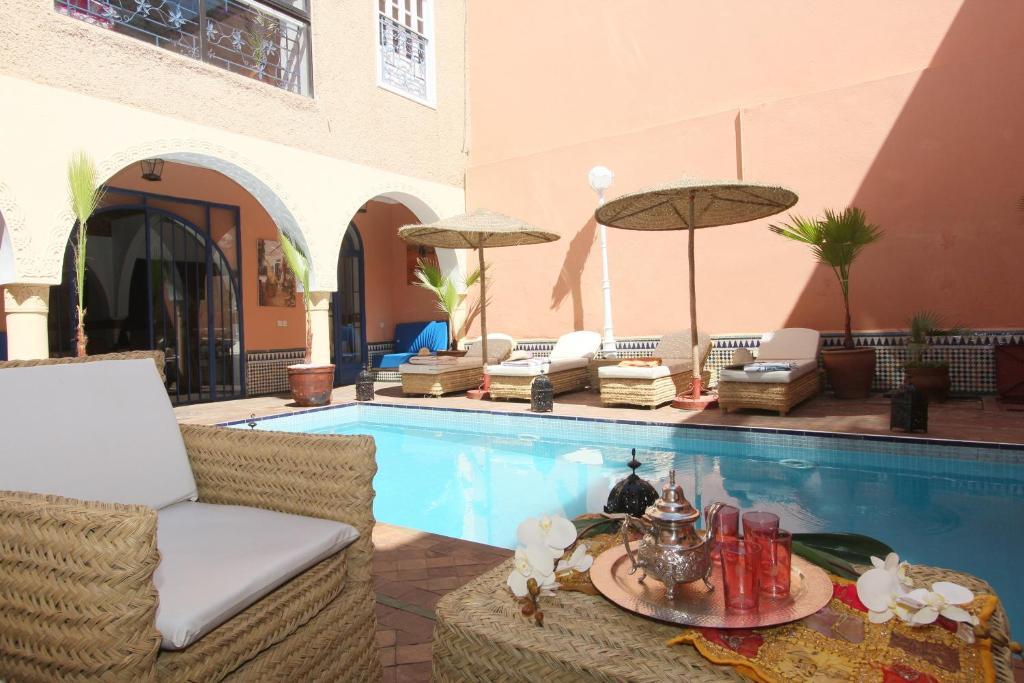 La Villa Bleue Marraquexe Quarto foto